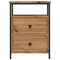 vidaXL Bedside Cabinets 2 pcs Artisan Oak 44x45x60 cm Engineered Wood