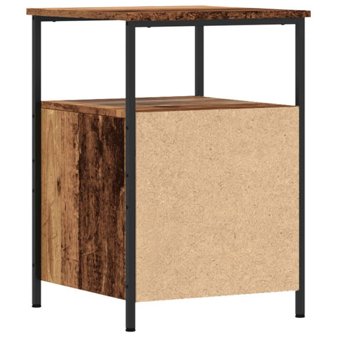 vidaXL Bedside Cabinets 2 pcs Old Wood 34x35.5x50 cm Engineered Wood