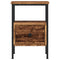 vidaXL Bedside Cabinets 2 pcs Old Wood 34x36x50 cm Engineered Wood