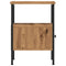vidaXL Bedside Cabinets 2 pcs Artisan Oak 34x36x50 cm Engineered Wood