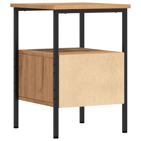vidaXL Bedside Cabinets 2 pcs Artisan Oak 34x36x50 cm Engineered Wood