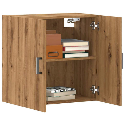 vidaXL Wall Cabinet Artisan Oak 60x31x60 cm Engineered Wood