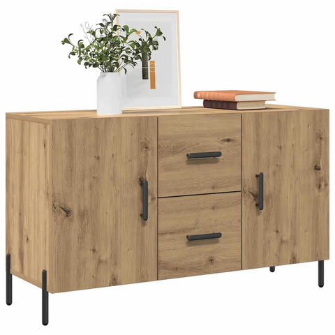 vidaXL Sideboard Artisan Oak 100x36x60 cm Engineered Wood