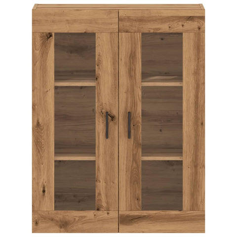 vidaXL Wall Mounted Cabinet Artisan Oak 69.5x34x90 cm