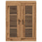 vidaXL Wall Mounted Cabinet Artisan Oak 69.5x34x90 cm