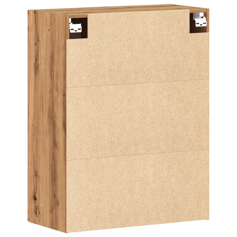 vidaXL Wall Mounted Cabinet Artisan Oak 69.5x34x90 cm