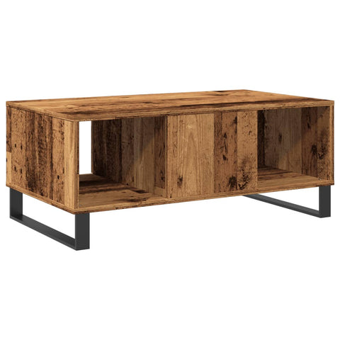 vidaXL Coffee Table Old Wood 90x50x36.5 cm Engineered Wood
