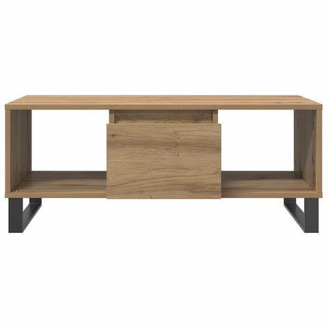 vidaXL Coffee Table Artisan Oak 90x50x36.5 cm Engineered Wood