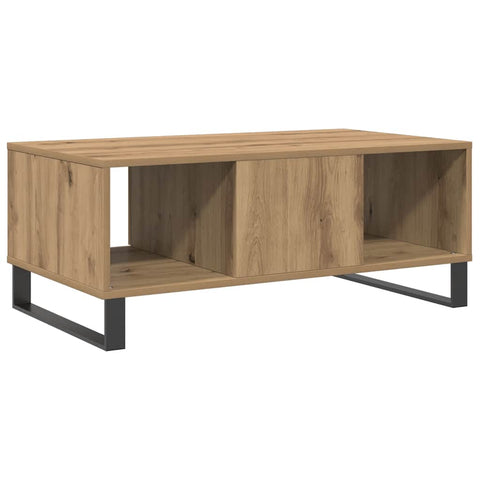 vidaXL Coffee Table Artisan Oak 90x50x36.5 cm Engineered Wood