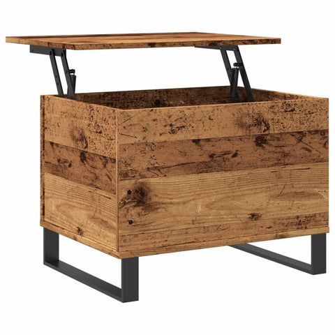 vidaXL Coffee Table Old Wood 60x44.5x45 cm Engineered Wood