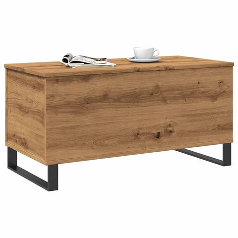 vidaXL Coffee Table Artisan Oak 90x44.5x45 cm Engineered Wood