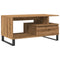 vidaXL Coffee Table Artisan Oak 90x49x45 cm Engineered Wood