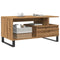 vidaXL Coffee Table Artisan Oak 90x49x45 cm Engineered Wood