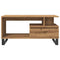 vidaXL Coffee Table Artisan Oak 90x49x45 cm Engineered Wood