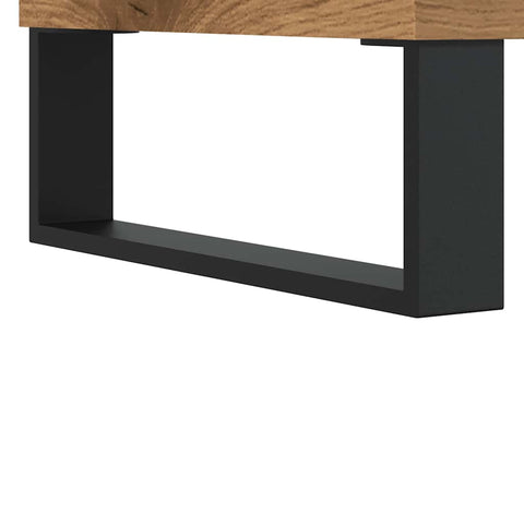 vidaXL Coffee Table Artisan Oak 90x49x45 cm Engineered Wood