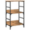 vidaXL Book Cabinet Artisan Oak 50x33x82 cm Engineered Wood