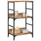vidaXL Book Cabinet Artisan Oak 50x33x82 cm Engineered Wood