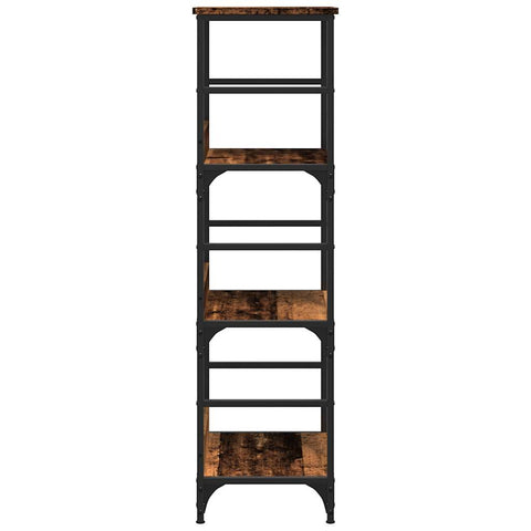 vidaXL Book Cabinet Old Wood 50x33x117.5 cm Engineered Wood