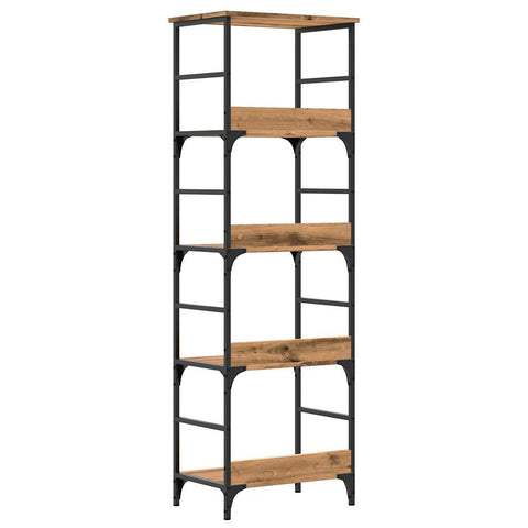 vidaXL Bookshelf Artisan Oak 50x33x153 cm Engineered Wood