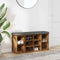 vidaXL Shoe Bench Old Wood 102x32x50 cm Engineered Wood