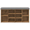 vidaXL Shoe Bench Artisan Oak 102x32x50 cm Engineered Wood