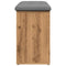 vidaXL Shoe Bench Artisan Oak 102x32x50 cm Engineered Wood