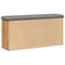 vidaXL Shoe Bench Artisan Oak 102x32x50 cm Engineered Wood