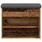 vidaXL Shoe Bench Old Wood 62x32x50 cm Engineered Wood