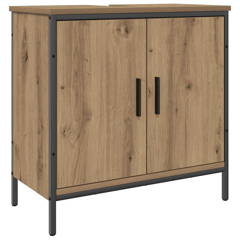 vidaXL Sink Cabinet Artisan Oak 60x30x60 cm Engineered Wood
