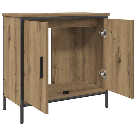 vidaXL Sink Cabinet Artisan Oak 60x30x60 cm Engineered Wood