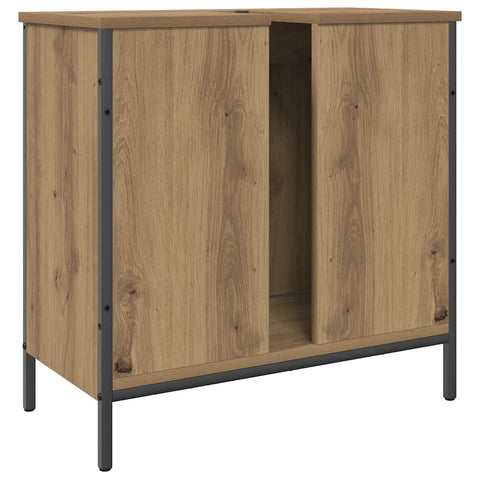 vidaXL Sink Cabinet Artisan Oak 60x30x60 cm Engineered Wood