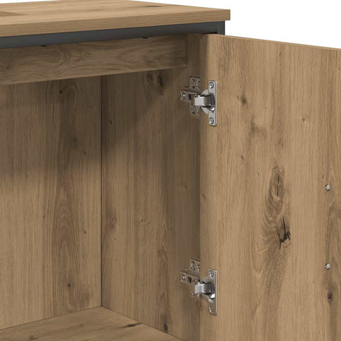 vidaXL Sink Cabinet Artisan Oak 60x30x60 cm Engineered Wood