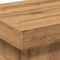 vidaXL Coffee Table with LED Lights Artisian Oak 50x50x40 cm