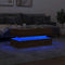 vidaXL Coffee Table with LED Lights Artisian Oak 90x50x40 cm