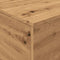 vidaXL Coffee Table with LED Lights Artisan Oak 90x50x40 cm