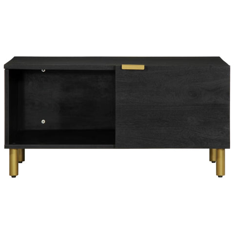 vidaXL Coffee Table Black 80x50x40 cm Engineered Wood