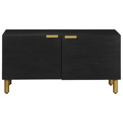 vidaXL Coffee Table Black 80x50x40 cm Engineered Wood