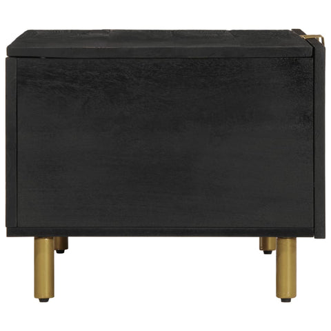 vidaXL Coffee Table Black 80x50x40 cm Engineered Wood