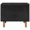 vidaXL Coffee Table Black 80x50x40 cm Engineered Wood