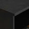 vidaXL Bedside Cabinet Black 40x33x46 cm Engineered Wood