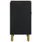 vidaXL Bedside Cabinet Black 50x33x60 cm Engineered Wood