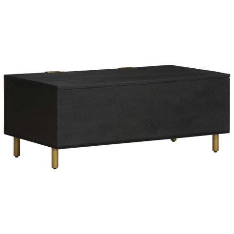 vidaXL Coffee Table Black 100x54x40 cm Engineered Wood