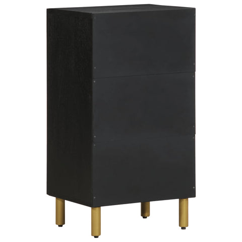 vidaXL Sideboard Black 40x33x75 cm Engineered Wood