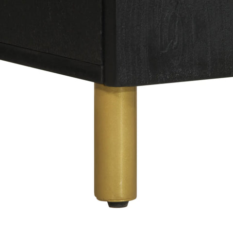 vidaXL Sideboard Black 40x33x75 cm Engineered Wood