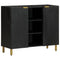 vidaXL Sideboard Black 90x33x75 cm Engineered Wood