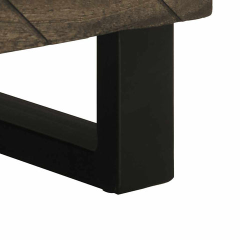 vidaXL Bedside Cabinets 2 pcs Black 40x33x46 cm Solid Wood Mango