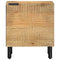 vidaXL Bedside Cabinets 2 pcs Brown 40x33x46 cm Solid Wood Mango