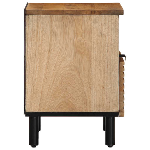 vidaXL Bedside Cabinet Brown 40x33x46 cm Solid Wood Mango