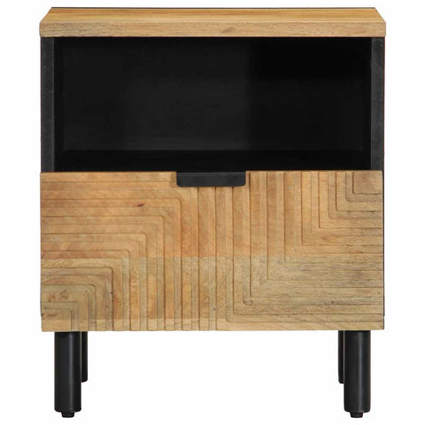 vidaXL Bedside Cabinets 2 pcs Brown 40x33x46 cm Solid Wood Mango