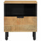 vidaXL Bedside Cabinets 2 pcs Brown 40x33x46 cm Solid Wood Mango